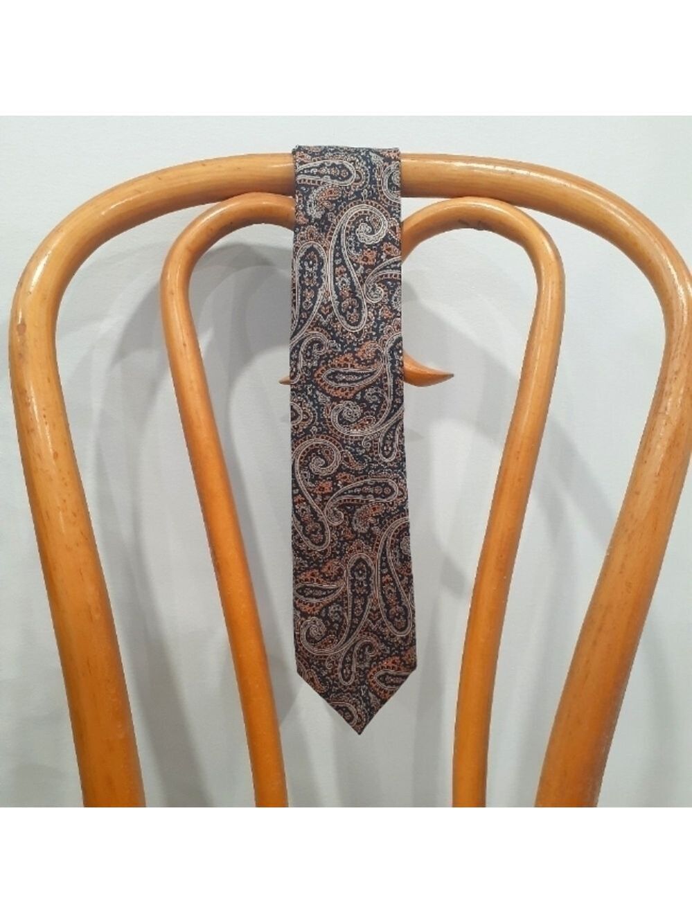Vintage FRAME Paisley Silk Tie
